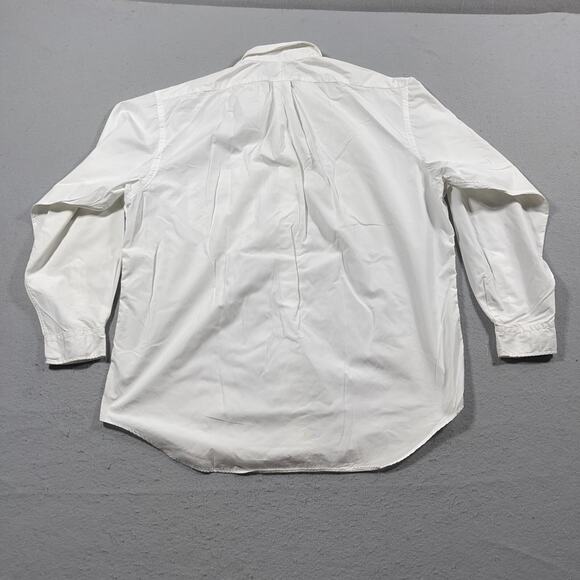 Polo‎ Ralph Lauren Shirt Men 16.5 34/35 White Button Down Oxford USA Preppy - Picture 7 of 8